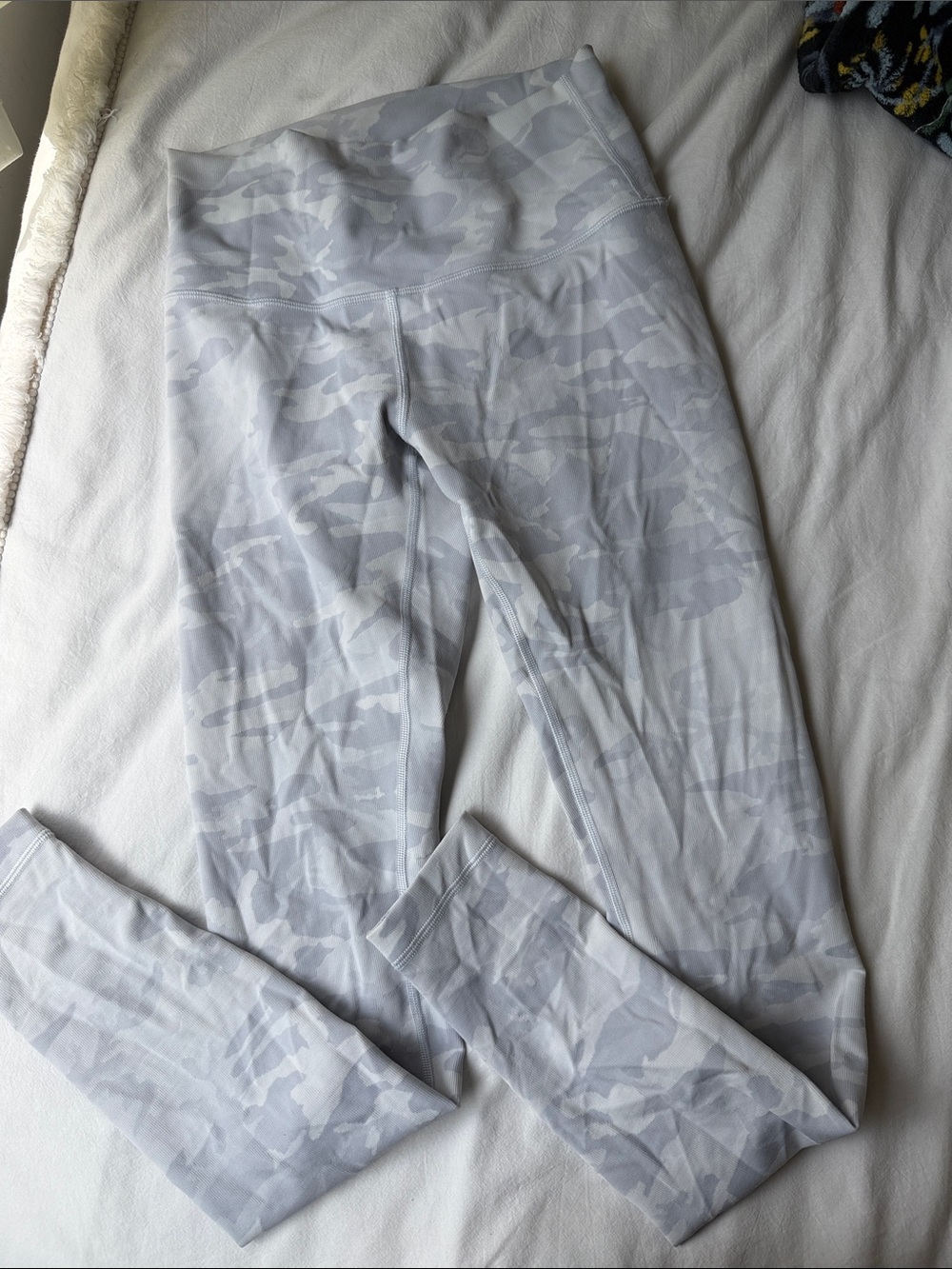 lululemon athletica Light Gray Camo High-Rise wonder under Leggings
